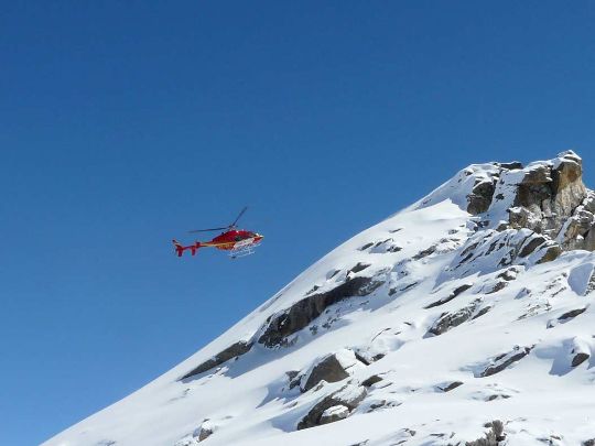 heli-ski