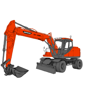 Doosan DX 140W