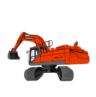 Doosan Solar S420LC-V