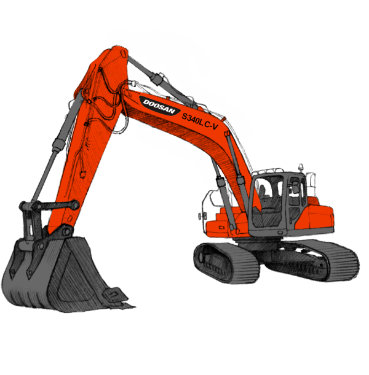 Doosan Solar S340LC-V
