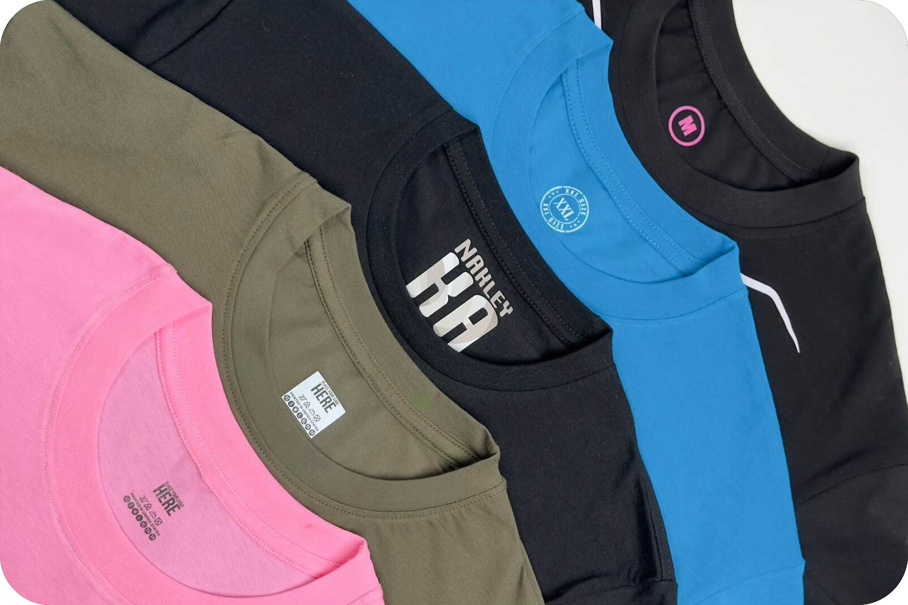 Бирки составники - термонаклейки на ткань