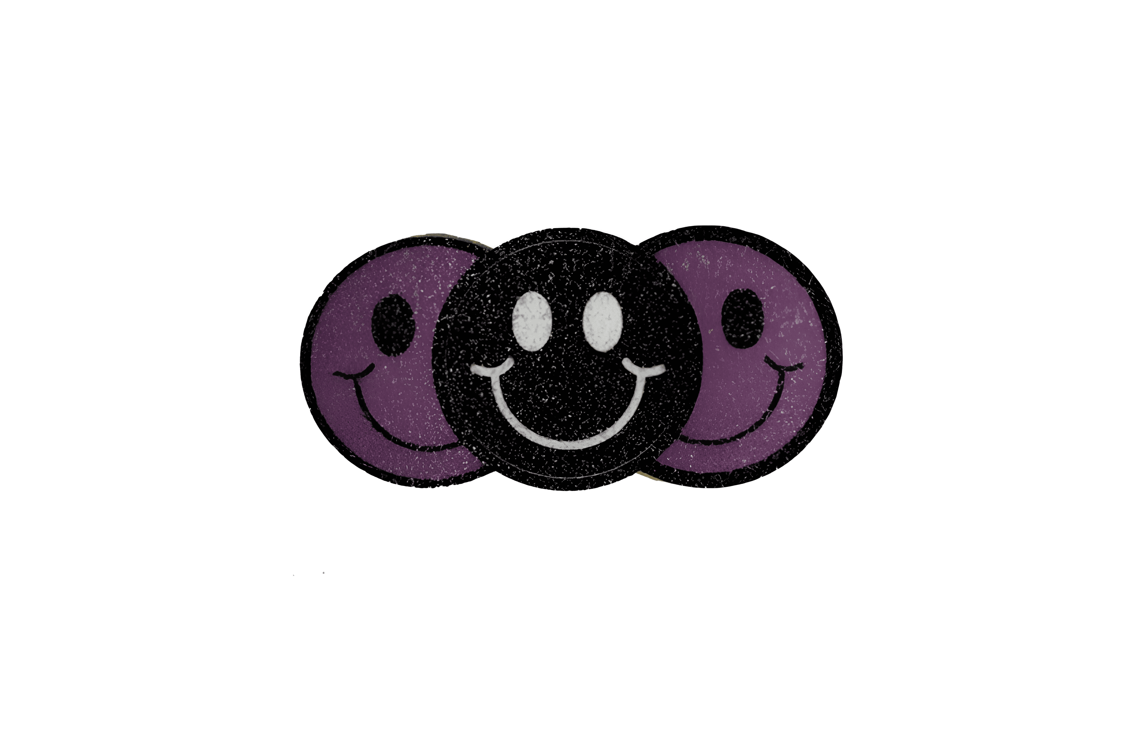 DTF термонаклейка с блестками