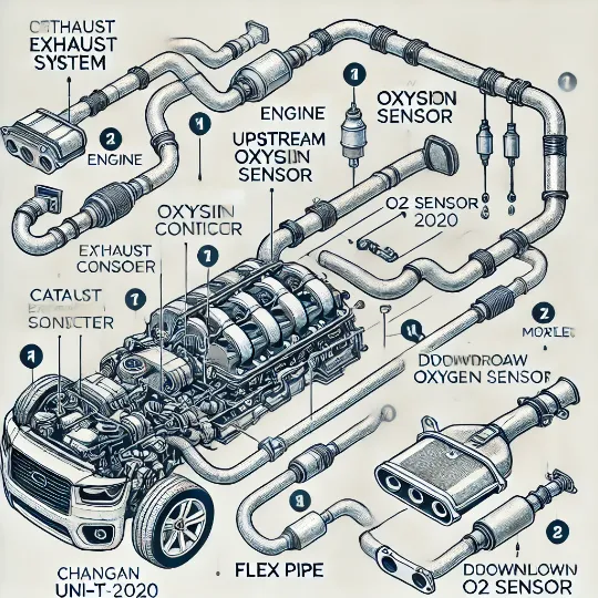 Ошибка по катализатору Changan UNI-T