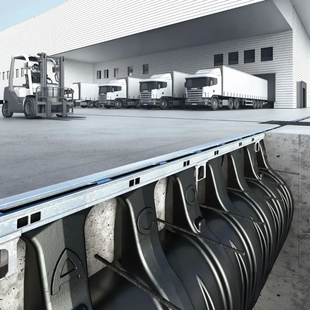 Дренажные каналы из полимербетона