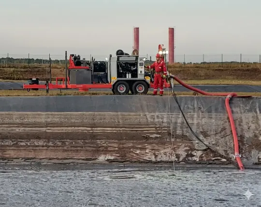 Насосная станция для орошения