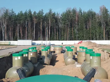 Установка очистки ливневых стоков — пескоуловитель и нефтеуловитель
