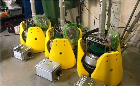 Пороговые скиммеры для сбора нефти