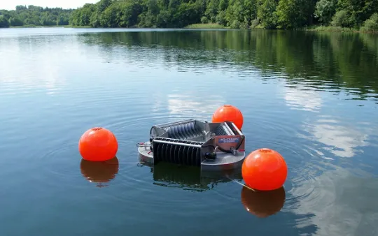 Дисковый скиммер нефтесборщик