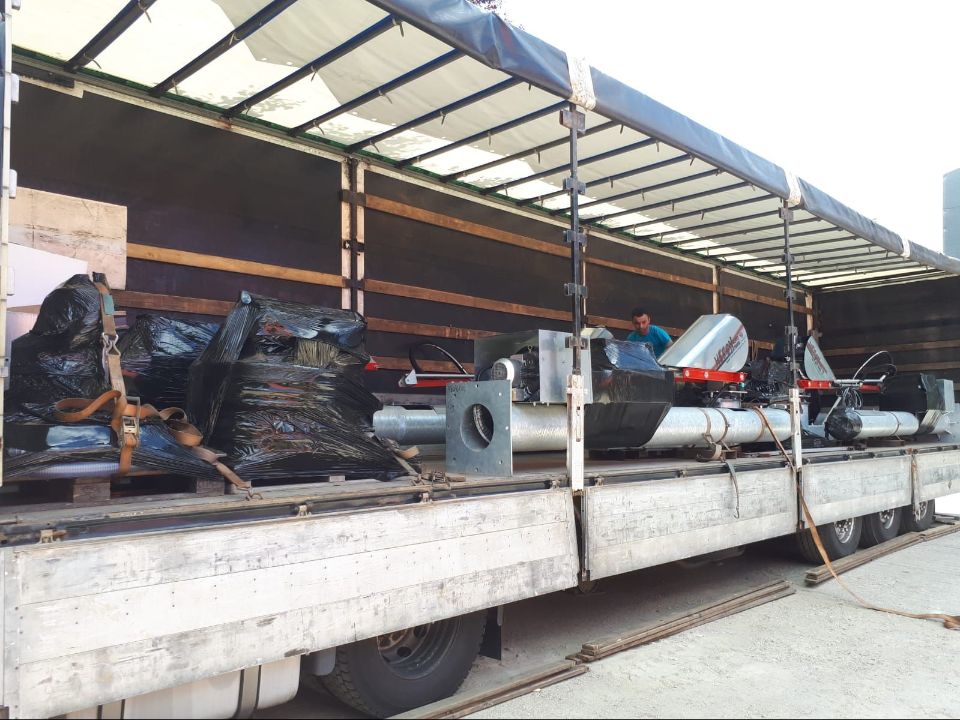 Доставка пробоотборников на объект Заказчика