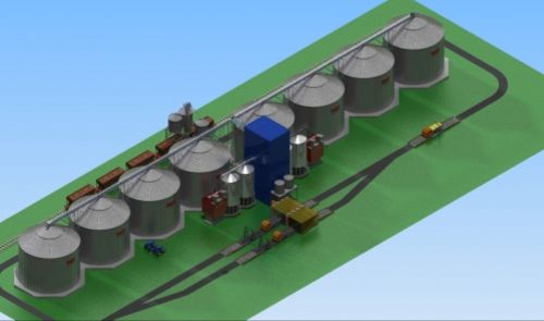 Проект элеватора 40 тыс.тонн