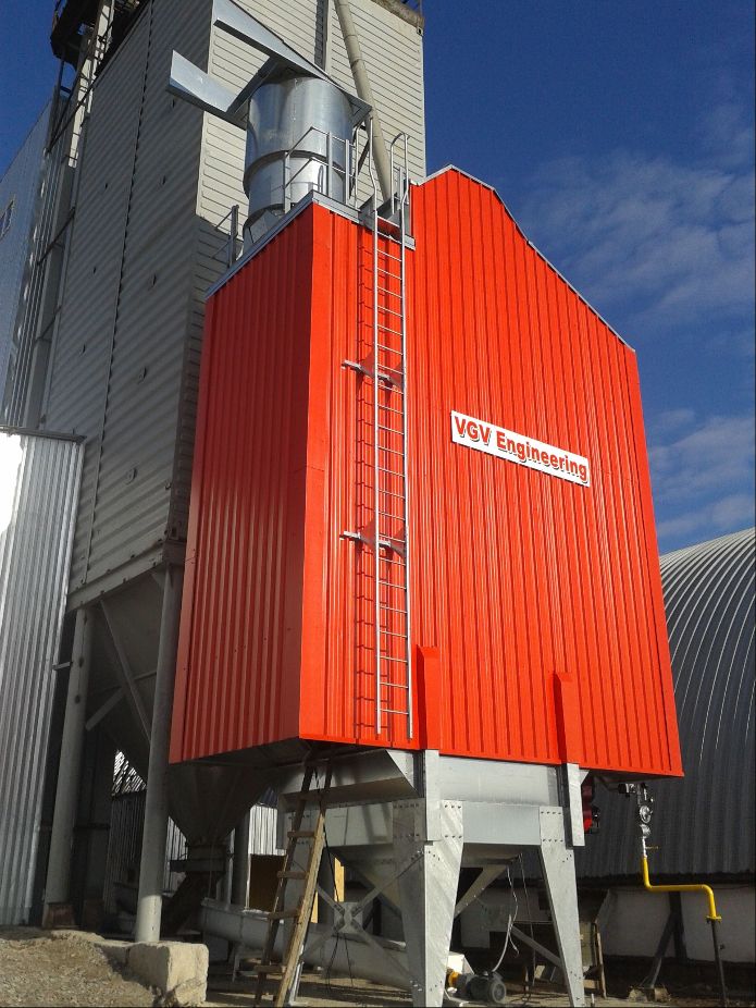 Зерносушилка CHIEF CD 6/24 на газе