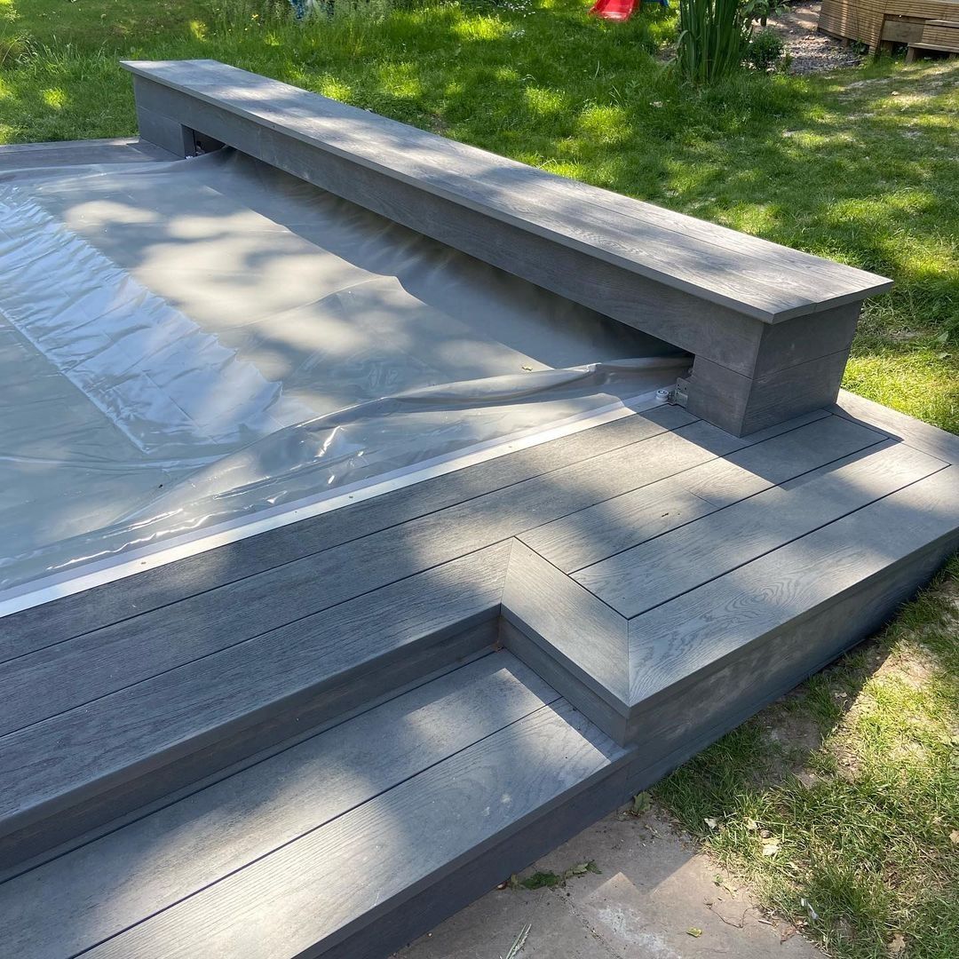 Террасная доска с местом для сидения