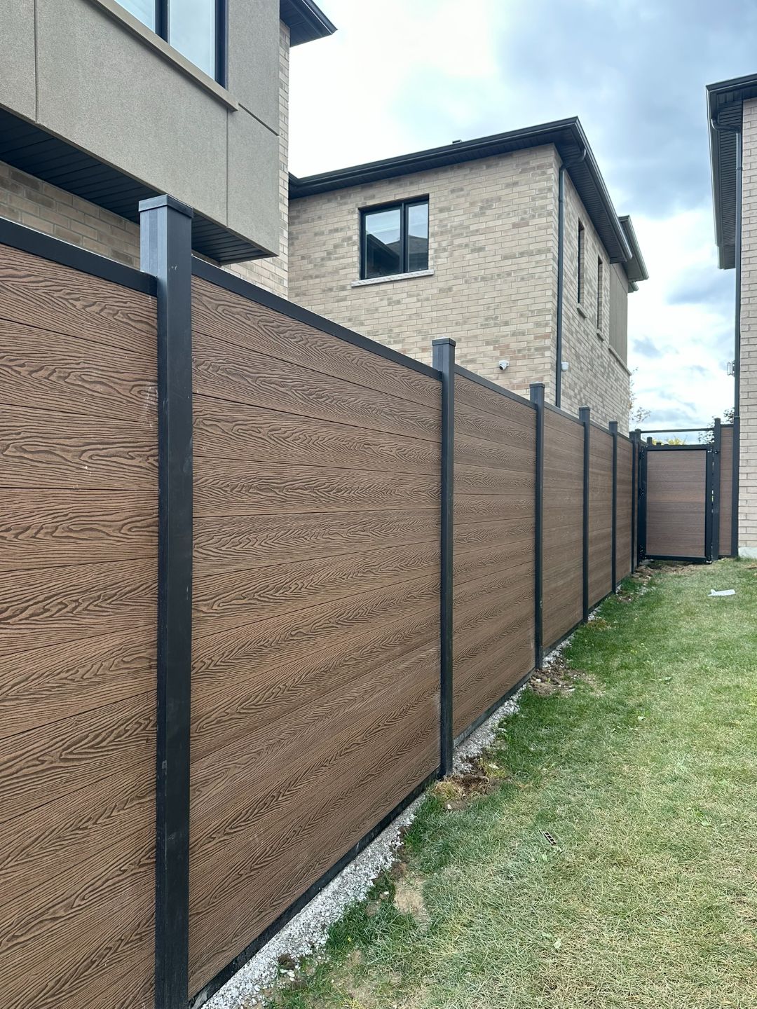 Модульный забор ДПК