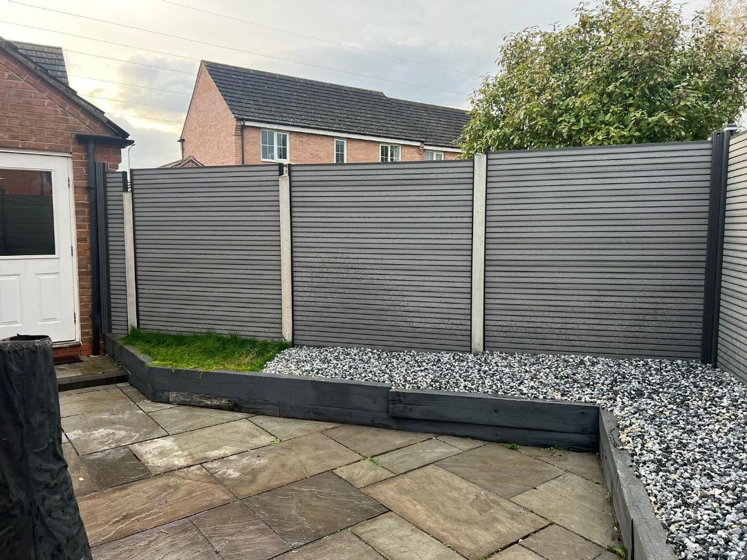 Глухой забор 