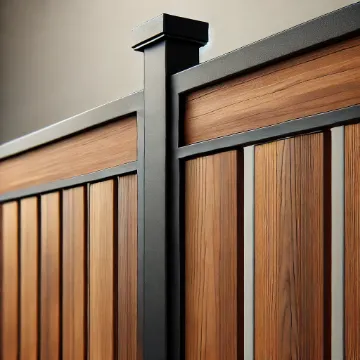 Заборы из ДПК