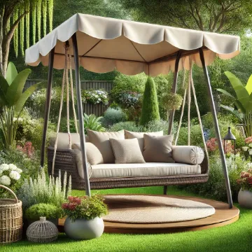 Садовые качели, кресла и стулья