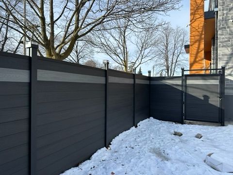 Модульный забор ДПК