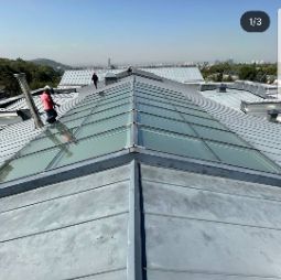 Стеклянная кровля