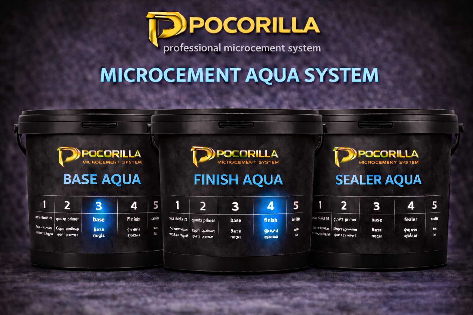 Microcement Aqua System POCORILLA