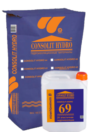 ЭЛАСТИЧНЫЙ ГИДРОИЗОЛЯЦИОННЫЙ СОСТАВ Двухкомпонентная эластичная гидроизоляция