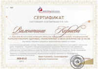 Психотерапевт XXI века.